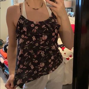AMERICAN EAGLE FLORAL TOP